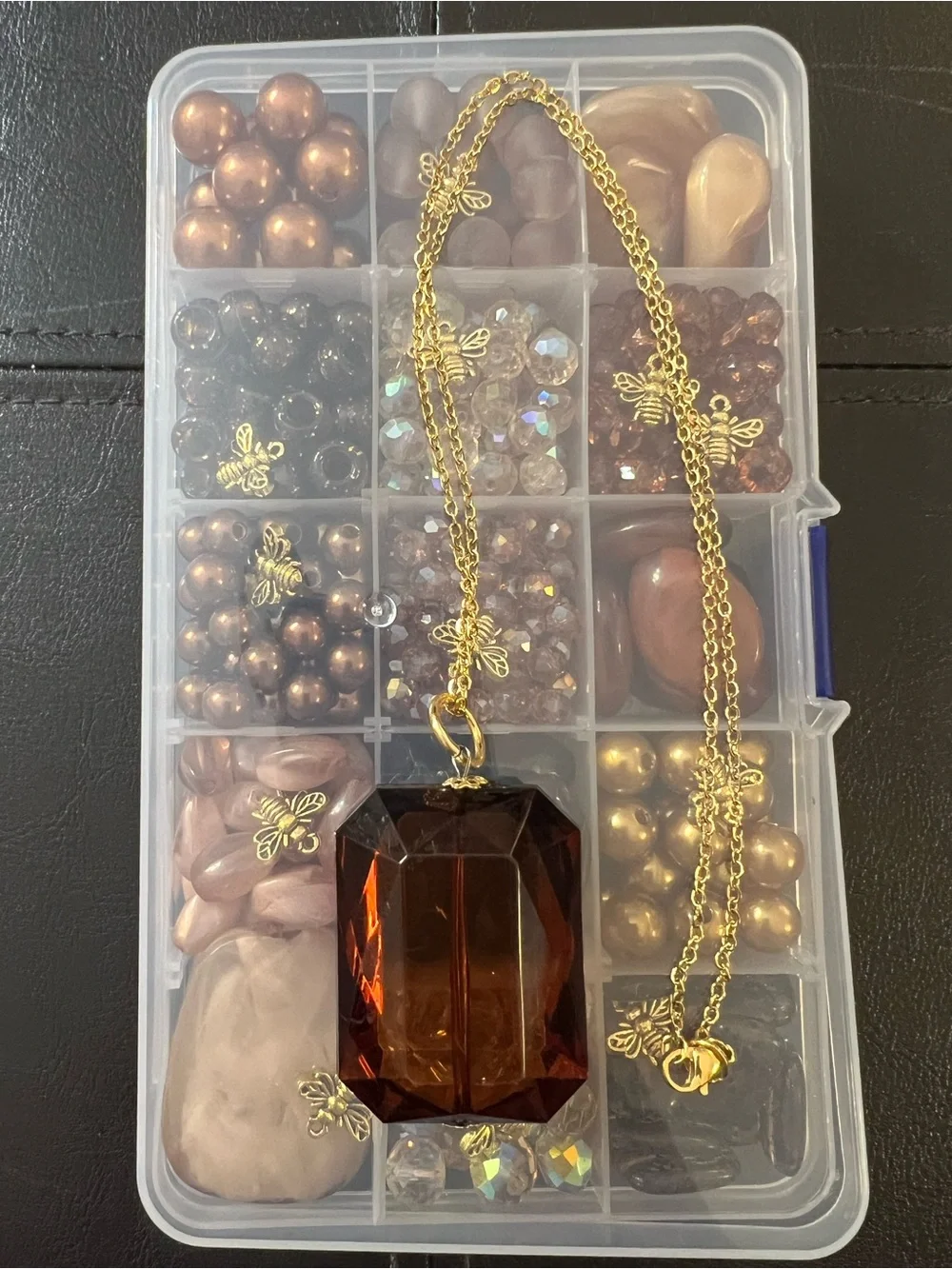 Craft Beads, PURE HONEY - NO WAX, Jewelry Supplies, loose bulk beads